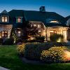 Create drama and increase night time curb appeal with strategically placed landscape lighting by Kichler.